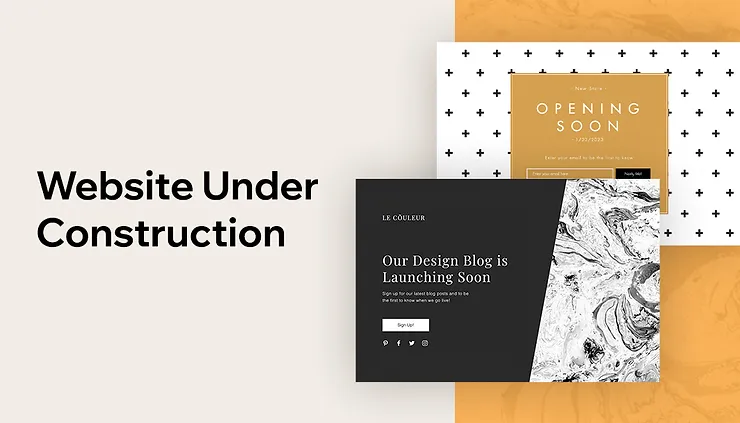 Under Construction Website
